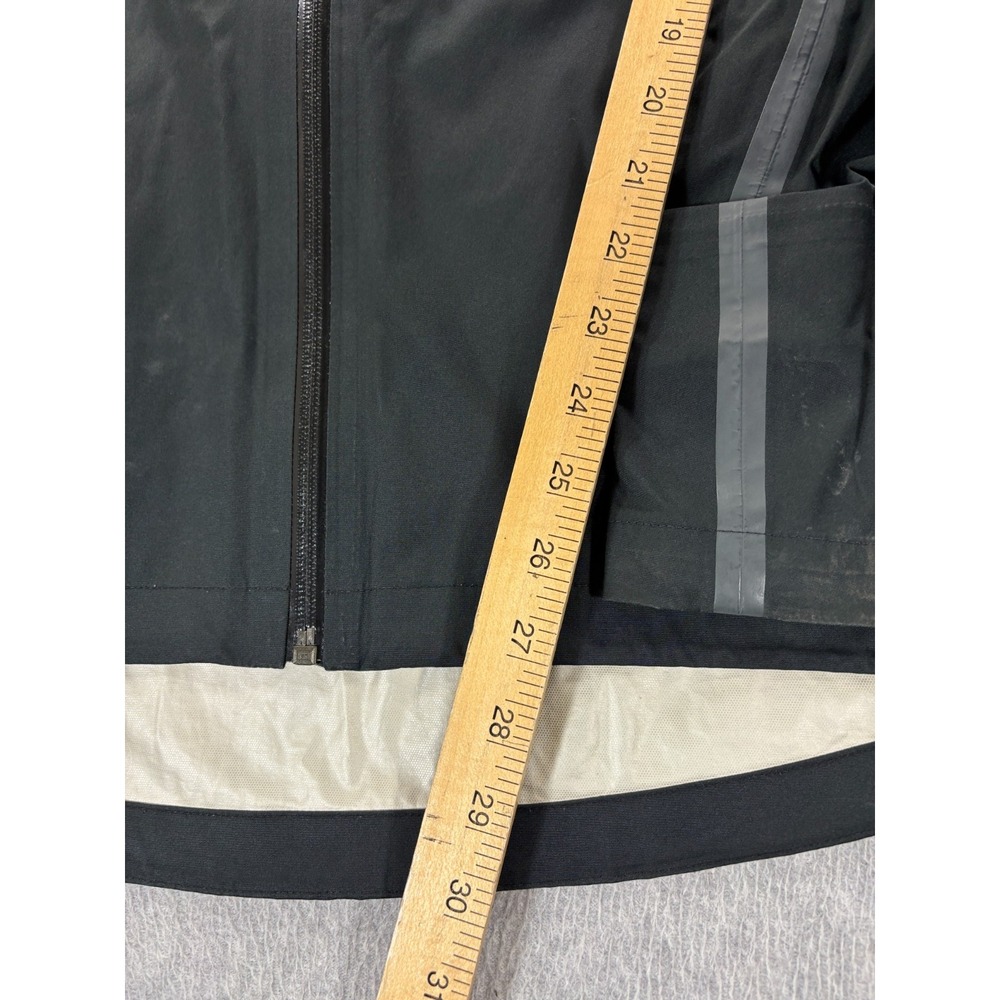 Nike Waterproof Taped Seams Hooded Rain Jacket (Men's Large) Blue - Picture 6 of 12